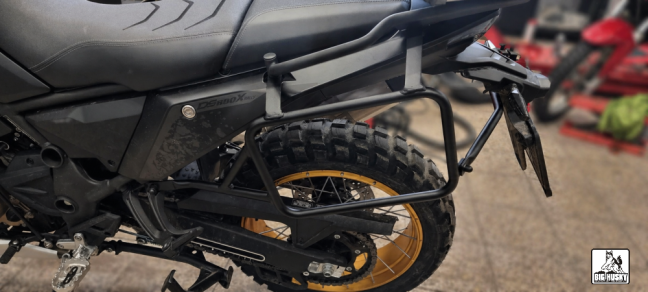 Side rack for VOGE DS 800X Rally