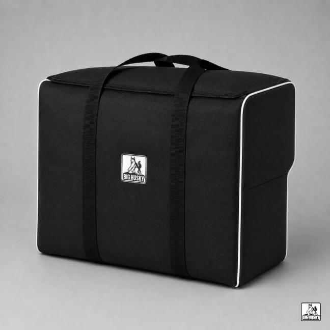Bag for side case with cutout - M