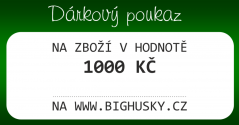 Dárkový poukaz 1000Kč