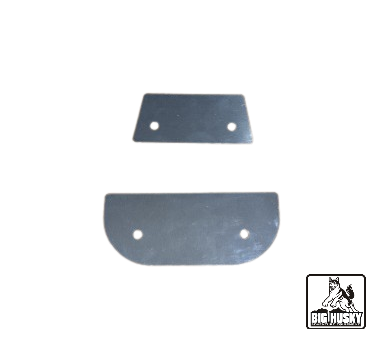 Aluminum plate BMW R1200GS LC, R1250GS LC,  F900GS, F850GS ADV - Colour: Black mat