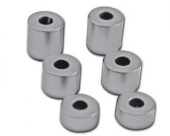 Aluminum rollers + screws